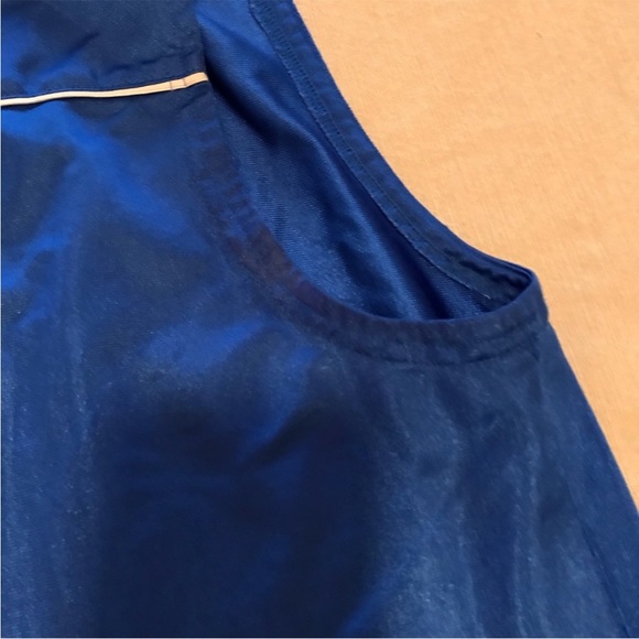 Adidas 2XL Blue Sleeveless Shirt - Picture 2 of 4